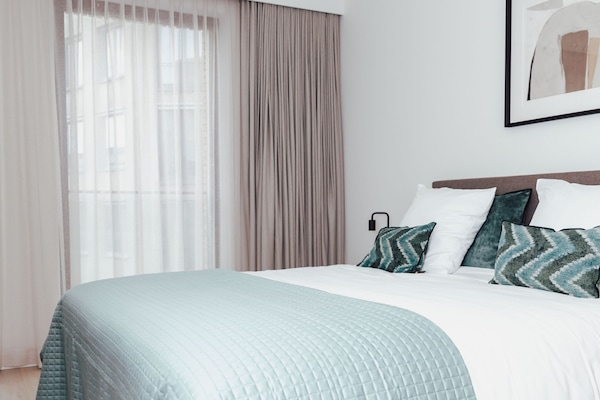 2 chambres, draps en coton égyptien, literie de qualité supérieure