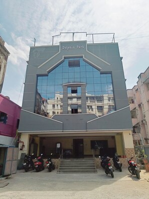 Voorkant van accommodatie