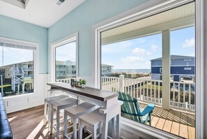 Interior - Experience ocean views at 7 Green Pelicans in Oak Island, with 7 bedrooms for 24 guests. (Oak Island)