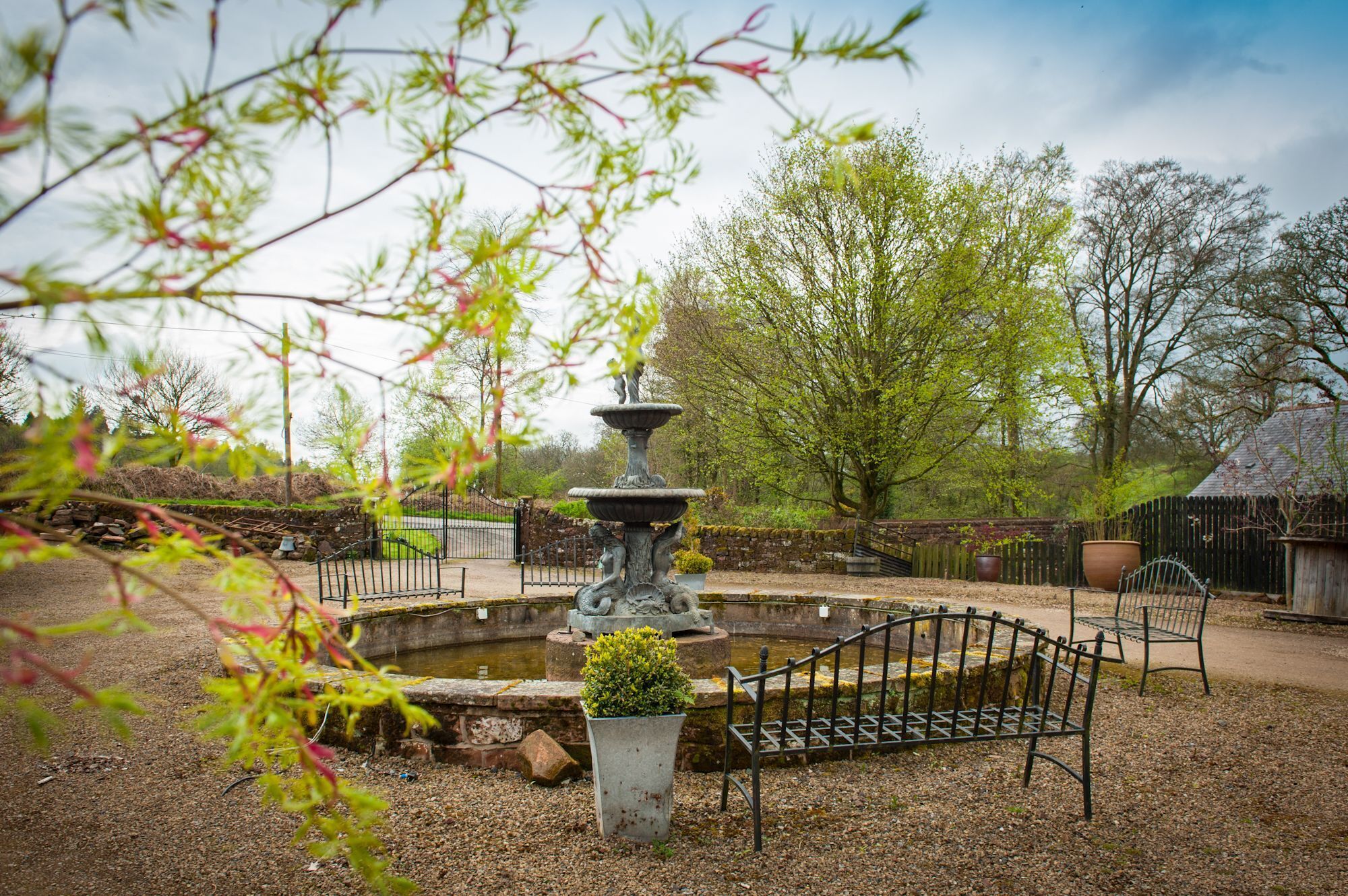 Enceinte de l’hébergement