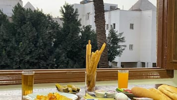 Gratis kontinental frukost varje dag