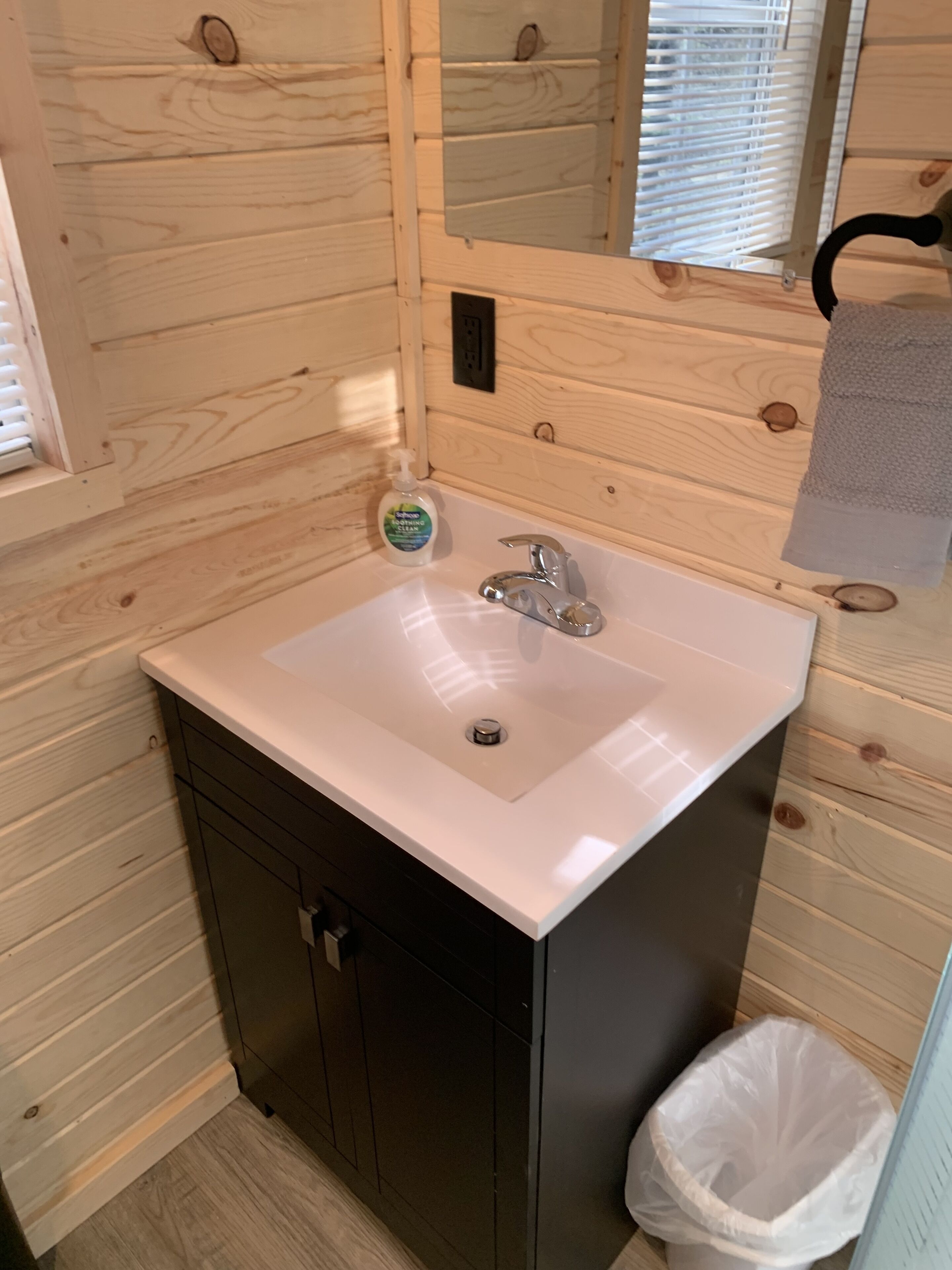 Cabin Shadow.  Small newly refurbished cabin steps away from the Baptism River