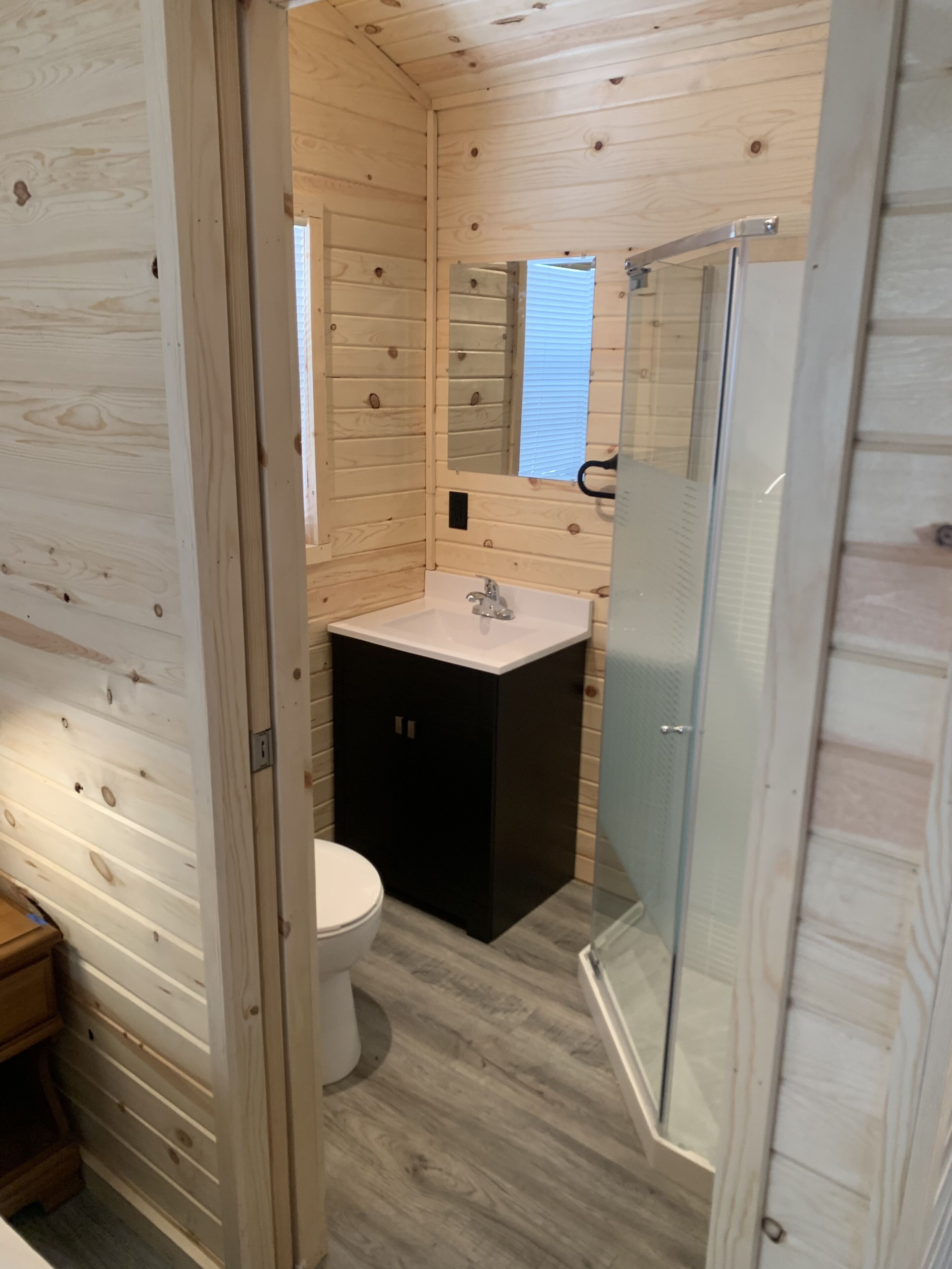 Cabin Shadow.  Small newly refurbished cabin steps away from the Baptism River