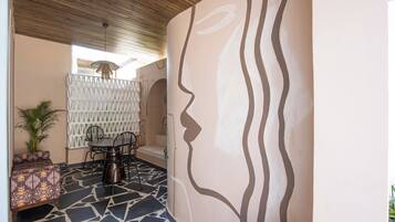 2 Room with private pool Villa | Roupas de cama premium, edredons de pluma