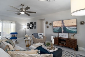 House, 3 Bedrooms | Living area - 5027 Fairfield Dr - Paradise Palms 3 Bedroom Home by RedAwning (Fort Myers)