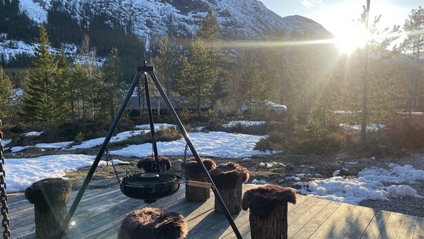 Overnattingsstedets uteområder