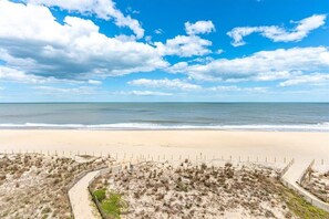 On the beach - Beachfront Two Bedroom Condo with Indoor Pool (Ocean City)