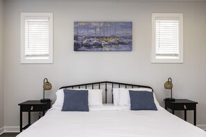 4 bedrooms, iron/ironing board, travel cot, WiFi