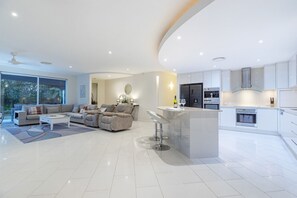 Interior - Walk to Golf Course, Lagoon Pool, Coastal Lux Home (Pelican Waters)