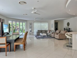 Interior - Walk to Golf Course, Lagoon Pool, Coastal Lux Home (Pelican Waters)