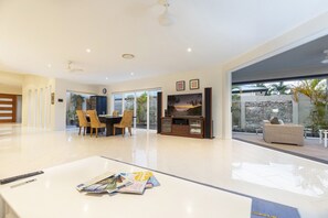 Interior - Walk to Golf Course, Lagoon Pool, Coastal Lux Home (Pelican Waters)