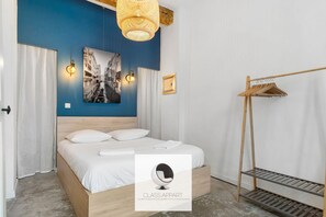 1 soverom, skrivebord, strykejern/-brett og wi-fi (inkludert)