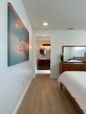 4 bedrooms, iron/ironing board, travel crib, WiFi