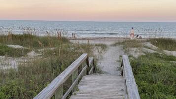 Beach nearby