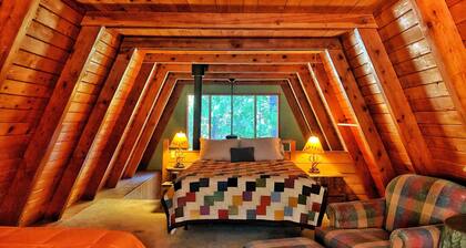 Rustic Meadow Valley A-frame