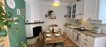 Cosy house in the historic centre with a view over the rooftops