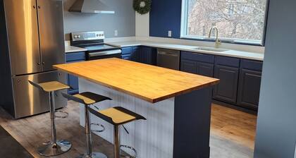 Large open concept Apartment in downtown Waterville. Completely renovated