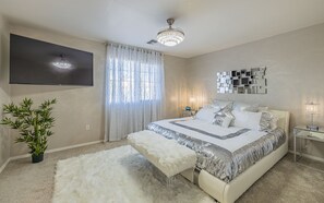 Primary Master Bedroom - King Bed