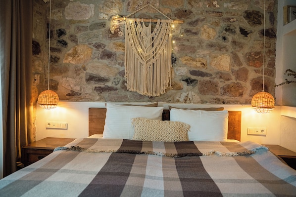 Bahceli Tas Oda | Draps en coton égyptien, literie de qualité supérieure, surmatelas