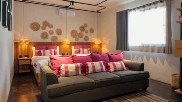 Habitacion Doble Individual # 7 | In-room safe, blackout drapes, soundproofing, iron/ironing board