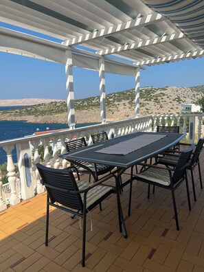 Restauration en plein air