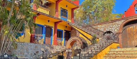 Uitzicht vanuit accommodatie