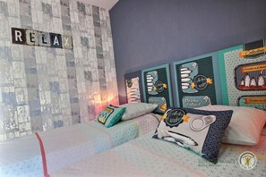 4 habitaciones, wifi gratis y ropa de cama