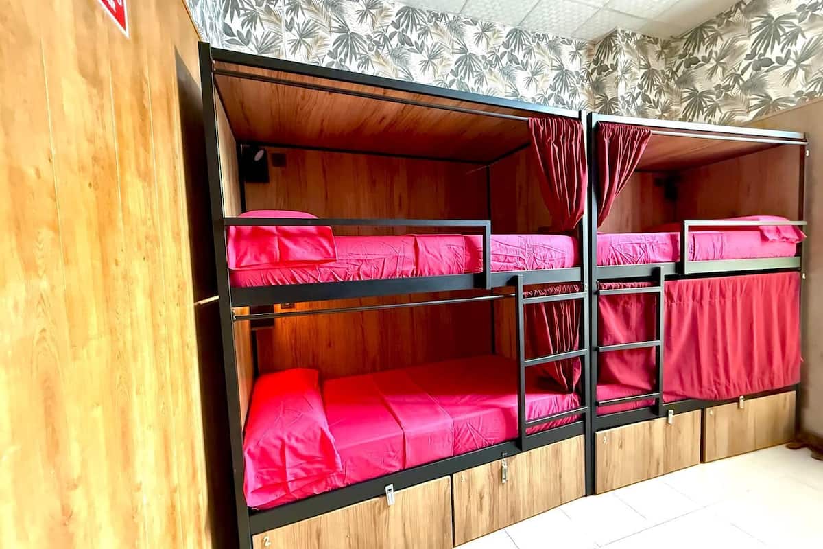 Comfort slaapzaal, gemengd, niet-roken | Lakens van Egyptisch katoen, luxe beddengoed, donsdekens
