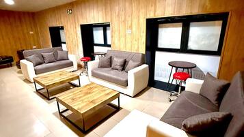 55-tommers smart-tv med digitale kanaler, tv, printere