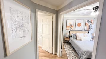 1 bedroom, iron/ironing board