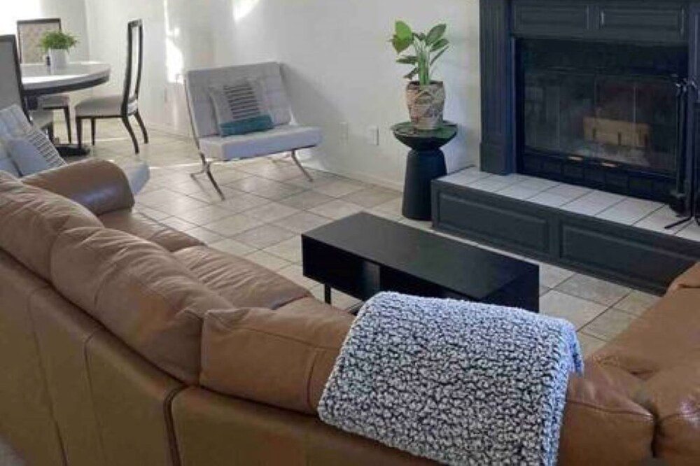 Modern Theater Room Townhome