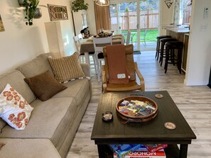 TV connectée, cheminée