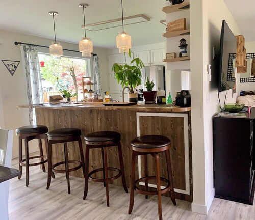 Sanctuary of Comfort and Peace  Olympic Mountains view. 