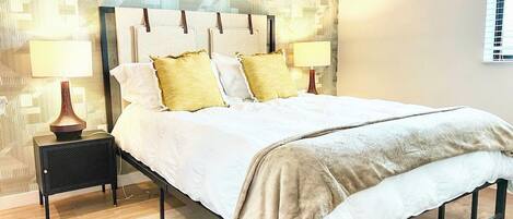 1 bedroom, iron/ironing board, free WiFi, bed sheets