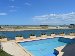 Pool - Studio with Pool, A/C, Parking near the Beach in St Cyprien (Saint-Cyprien)