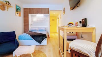 1 chambre, bureau, fer et planche Ă  repasser, Wi-Fi