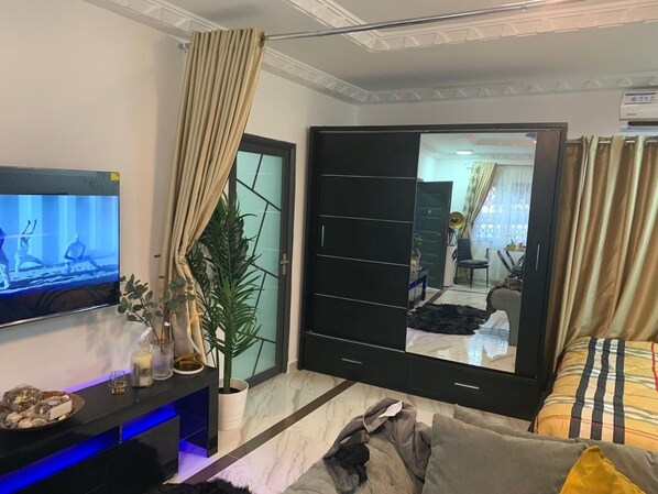 1 Schlafzimmer, kostenloses WLAN, Bettwäsche