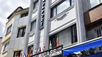 Fassade der Unterkunft
