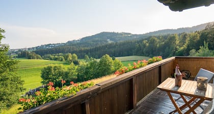 Dream apartment "Dreisessel" with Sauna and swimming pool near Passau