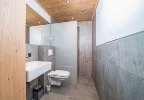 Dusche, Haartrockner, Toilettenpapier