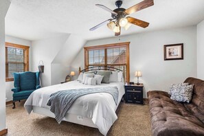 Cabin, Multiple Beds, Fireplace (Whispering Creek) | 4 bedrooms, individually decorated, individually furnished, free WiFi