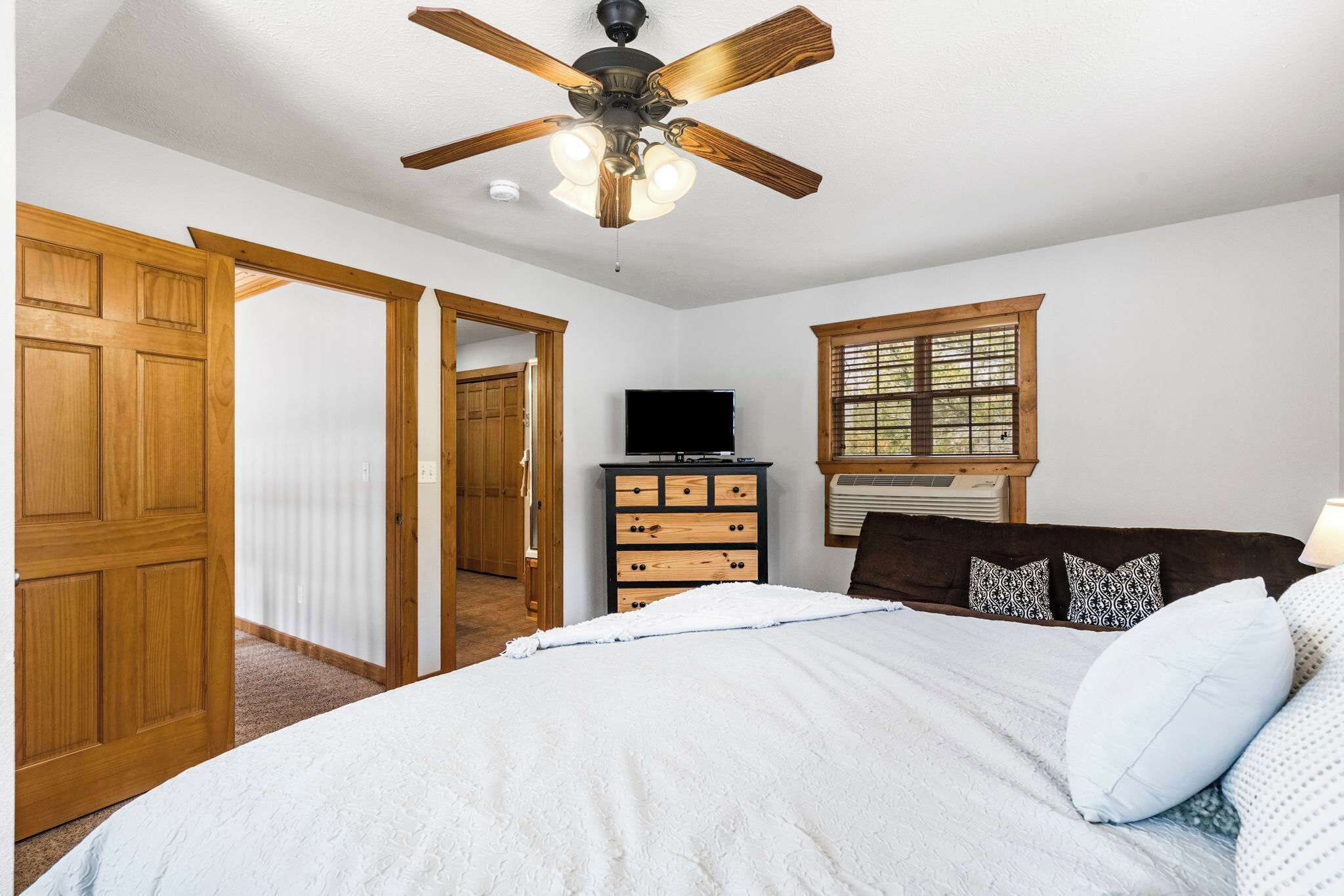 Cabin, Multiple Beds, Fireplace (Whispering Creek) | 4 bedrooms, individually decorated, individually furnished, free WiFi