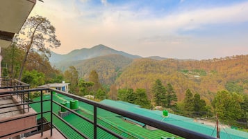 Vue sur les montagnes