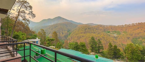 Vista para a montanha