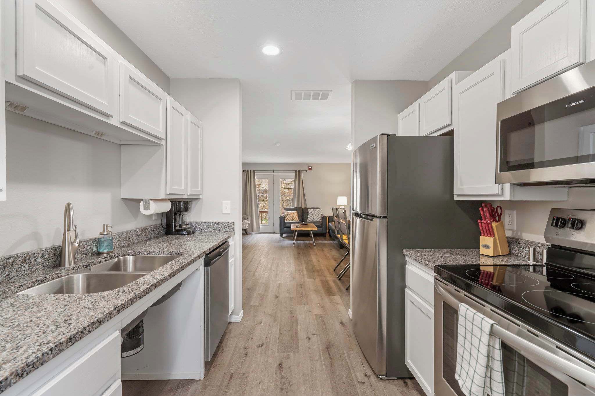 Condo, Multiple Beds, Patio, Garden View (The Spoke) | Private kitchen