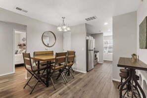 Condo, Multiple Beds, Patio, Garden View (The Spoke) | Dining