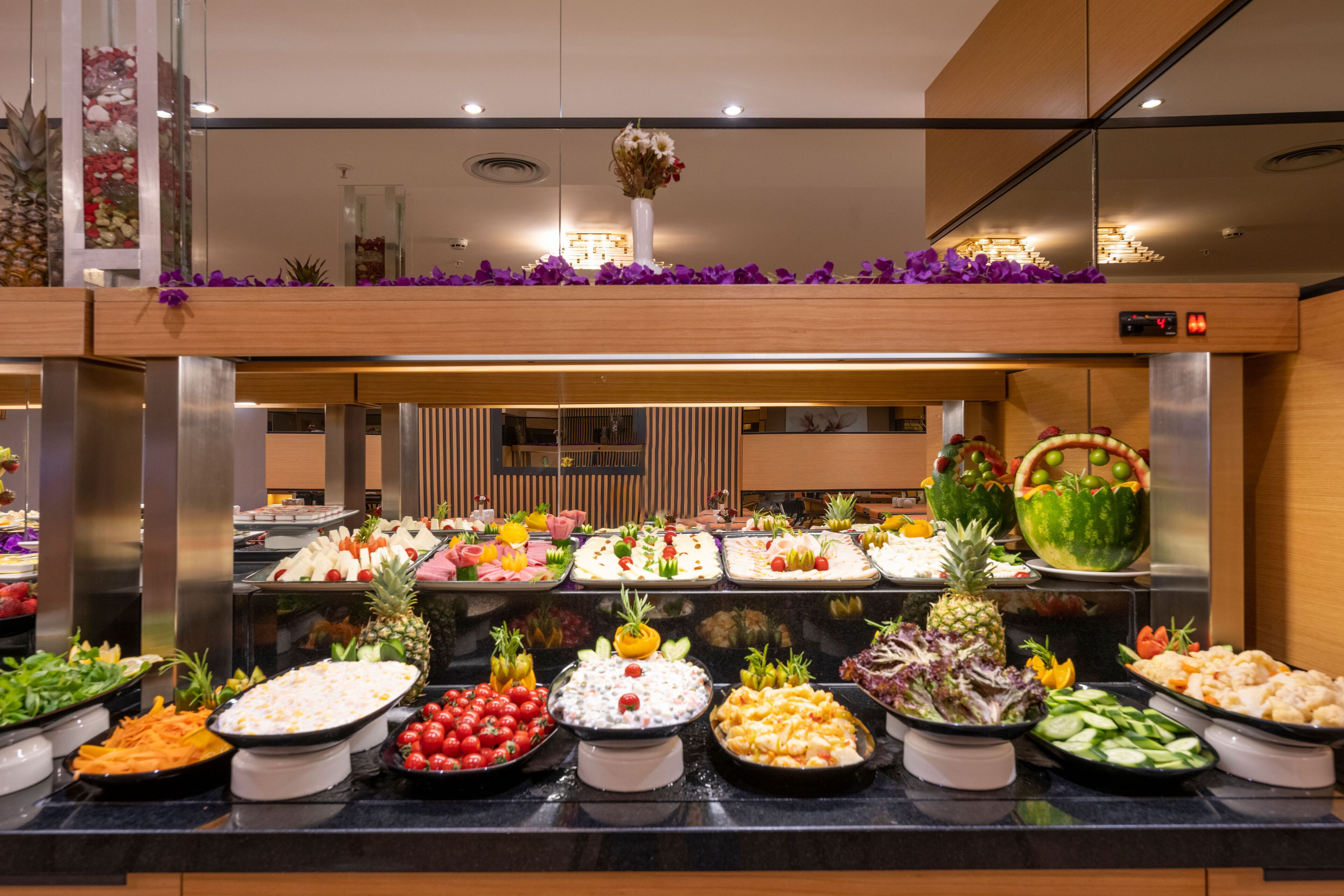 Desayuno buffet incluido todos los días 