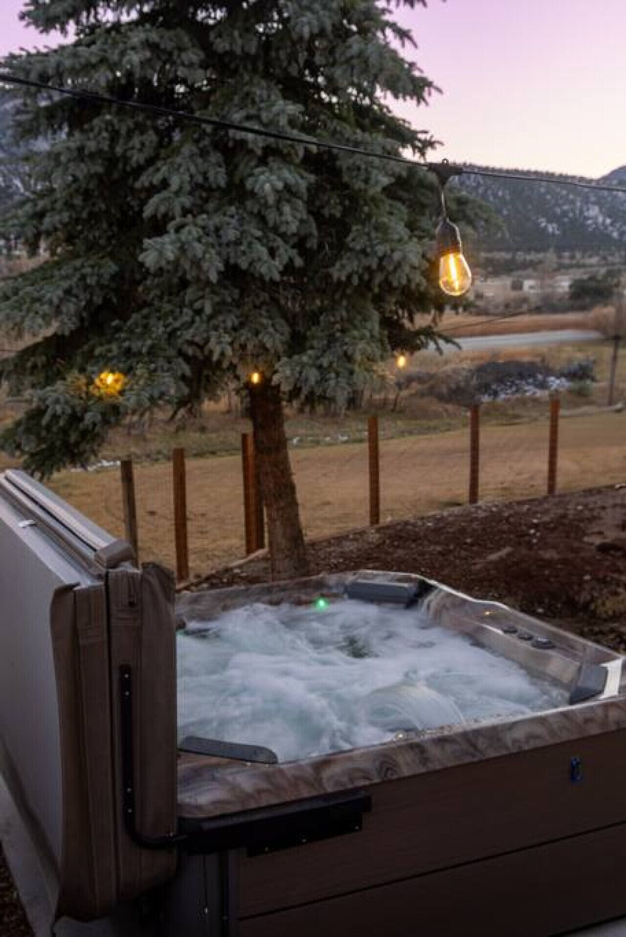 Bain à remous extérieur