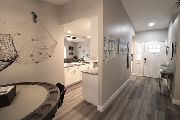 Interior - Heated Pool 4BR Crystal Beach Villa | Game Room | Near Caladesi Island Beach (Palm Harbor)