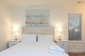 3 bedrooms, iron/ironing board, travel cot, WiFi